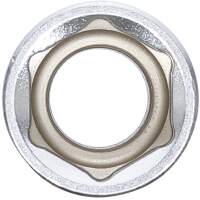 Steckschlüssel-Einsatz Sechskant | Antrieb Innenvierkant 12,5 mm (1/2") | SW 17 mm