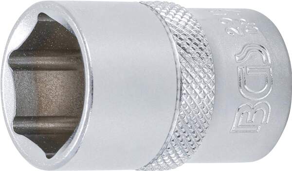 Steckschlüssel-Einsatz Sechskant | Antrieb Innenvierkant 12,5 mm (1/2") | SW 19 mm