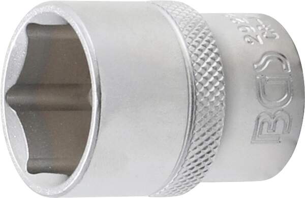Steckschlüssel-Einsatz Sechskant | Antrieb Innenvierkant 12,5 mm (1/2") | SW 22 mm