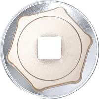 Steckschlüssel-Einsatz Sechskant | Antrieb Innenvierkant 12,5 mm (1/2") | SW 41 mm