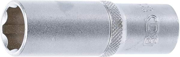 Steckschlüssel-Einsatz Super Lock, tief | Antrieb Innenvierkant 12,5 mm (1/2") | SW 17 mm