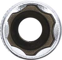 Steckschlüssel-Einsatz Super Lock, tief | Antrieb Innenvierkant 6,3 mm (1/4") | SW 10 mm
