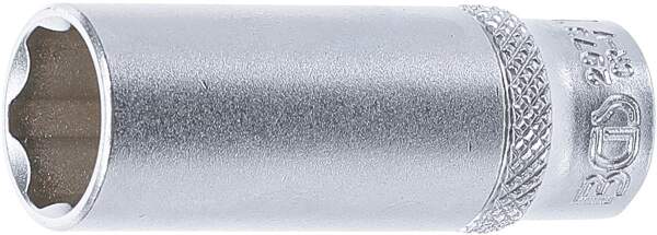 Steckschlüssel-Einsatz Super Lock, tief | Antrieb Innenvierkant 6,3 mm (1/4") | SW 13 mm