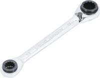 Ratschen-Ringschlüssel | 4-in-1 | SW 10 x 13 - 17 x 19 mm