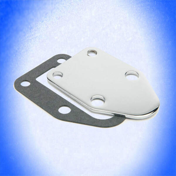 BLENDE BENZINPUMPE CHROM Chevrolet Blazer S10 Corvette Chevelle Caprice Impala