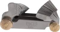 Doppel-Gewindeschablone, 52 Blatt | metrisch 0,25 - 6,0 mm, Whitworth 4G - 62G