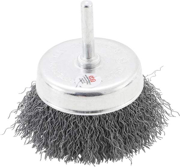 Topfbürste | Aufnahme 6 mm Stift | Ø 75 mm