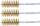 Messingbürste | 19 mm | Antrieb Außensechskant 6,3 mm (1/4") | 3-tlg.