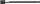 Verlängerung | für Bits, Bürsten, etc. | Abtrieb Innensechskant 6,3 mm (1/4") | 150 mm