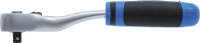 Umschaltknarre | feinverzahnt | Abtrieb Außenvierkant 6,3 mm (1/4")