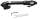 Druckluft-Trennschneider | extra lang | flacher Kopf | 376 mm