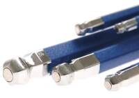 Winkelschlüssel-Satz | extra lang | Innensechskant/Innensechskant mit Kugelkopf 1,5 - 10 mm | 9-tlg.