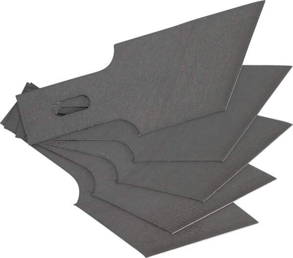 Ersatz-Schneideklingen für Art. 364 | 0,6 x 16 mm x 53° | 5-tlg.