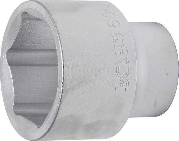 Steckschlüssel-Einsatz Sechskant | Antrieb Innenvierkant 25 mm (1") | SW 60 mm