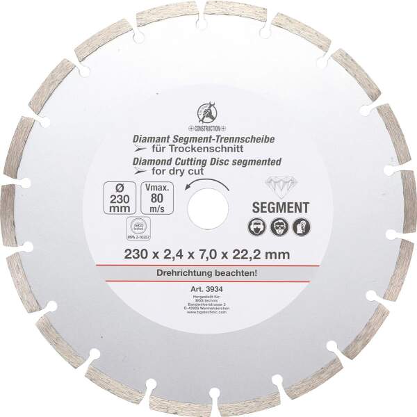 Segment-Trennscheibe | Ø 230 mm