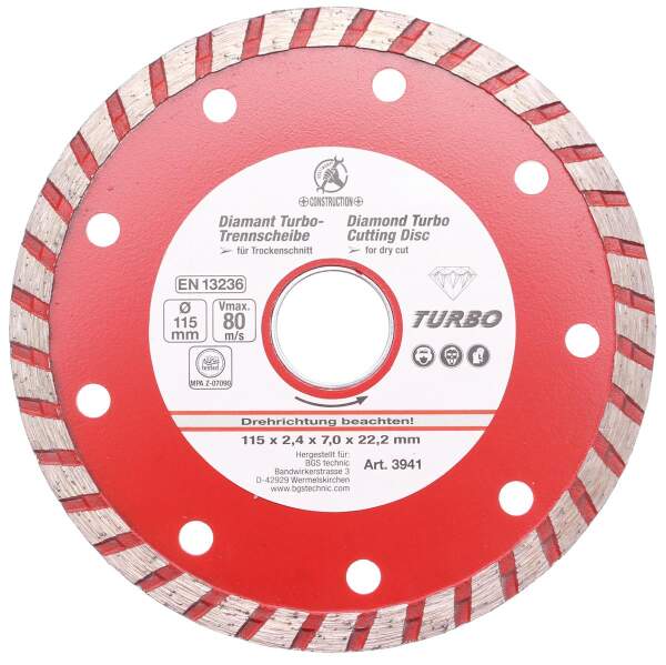Turbo-Trennscheibe | Ø 115 mm