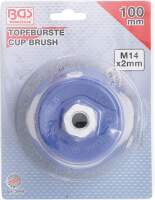 Topfbürste | Aufnahme M14 x 2 | Ø 100 mm x 67 mm