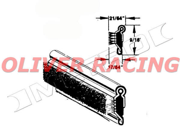 Fensterschachtleiste FORD 52-60 Thunderbird Falcon Galaxie F100 F150 Fairlane