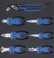 Werkstattwageneinlage 2/3: Zangen-Satz | 7-tlg.