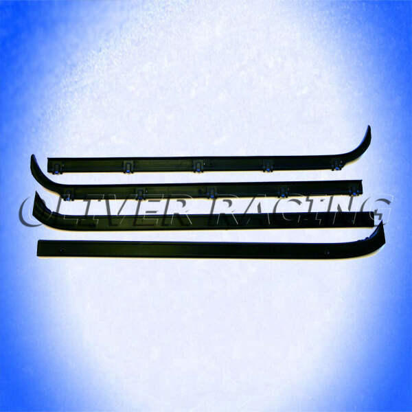 FENSTERSCHACHTLEISTE Set 4-teilig Ford F150 F250 F350 Bronco 1980 81 82 83 -1986