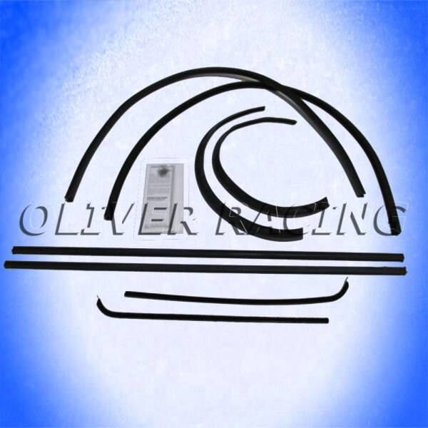 FENSTERSCHACHTLEISTE SET 8-teilig Chevrolet GMC Truck Pick Up 1951 52 53 54 1955