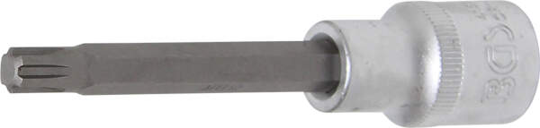 Bit-Einsatz | Länge 100 mm | Antrieb Innenvierkant 12,5 mm (1/2") | Keil-Profil (für RIBE) M8