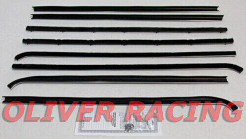 FENSTERSCHACHTLEISTE SET 8-teilig Plymouth Dodge 68-70 Coronet GTX Roadrunner ua