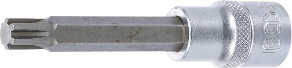Bit-Einsatz | Länge 100 mm | Antrieb Innenvierkant 12,5 mm (1/2") | Keil-Profil (für RIBE) M10