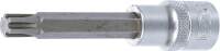 Bit-Einsatz | Länge 100 mm | Antrieb Innenvierkant 12,5 mm (1/2") | Keil-Profil (für RIBE) M10