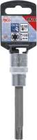 Bit-Einsatz | Länge 100 mm | Antrieb Innenvierkant 12,5 mm (1/2") | Keil-Profil (für RIBE) M10