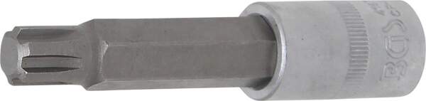 Bit-Einsatz | Länge 100 mm | Antrieb Innenvierkant 12,5 mm (1/2") | Keil-Profil (für RIBE) M13