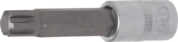 Bit-Einsatz | Länge 100 mm | Antrieb Innenvierkant 12,5 mm (1/2") | Keil-Profil (für RIBE) M14