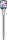 Bit-Einsatz | Länge 200 mm  | Antrieb Innenvierkant 12,5 mm (1/2") | Keil-Profil (für RIBE) M9