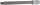 Bit-Einsatz | Länge 200 mm  | Antrieb Innenvierkant 12,5 mm (1/2") | Keil-Profil (für RIBE) M13
