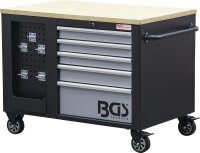 Werkstattwagen | 2 x 5 Schubladen | 1 Schrank | leer