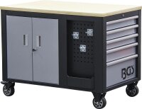 Werkstattwagen | 2 x 5 Schubladen | 1 Schrank | leer