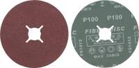 Fiber-Schleifscheiben-Satz | Körnung 100 | Aluminiumoxid | 10-tlg.