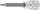 Bit-Einsatz | Länge 100 mm | Antrieb Innenvierkant 12,5 mm (1/2") | Innensechskant 4 mm