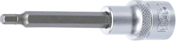 Bit-Einsatz | Länge 100 mm | Antrieb Innenvierkant 12,5 mm (1/2") | Innensechskant 5 mm