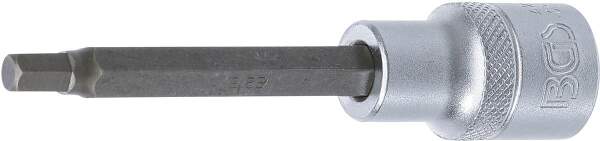 Bit-Einsatz | Länge 100 mm | Antrieb Innenvierkant 12,5 mm (1/2") | Innensechskant 6 mm