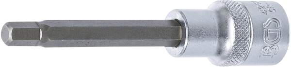 Bit-Einsatz | Länge 100 mm | Antrieb Innenvierkant 12,5 mm (1/2") | Innensechskant 7 mm