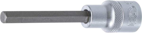 Bit-Einsatz | Länge 100 mm | Antrieb Innenvierkant 12,5 mm (1/2") | Innensechskant 8 mm