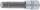Bit-Einsatz | Länge 100 mm | Antrieb Innenvierkant 12,5 mm (1/2") | Innensechskant 13 mm