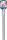 Bit-Einsatz | Länge 200 mm  | Antrieb Innenvierkant 12,5 mm (1/2") | Innensechskant 12 mm