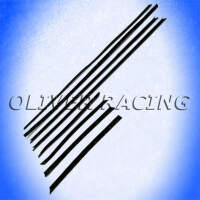 FENSTERSCHACHTLEISTEN Set 8-teilig BUICK RIVIERA 1968...