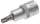 Bit-Einsatz | Antrieb Innenvierkant 12,5 mm (1/2") | T-Profil (für Torx) mit Bohrung T40