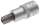 Bit-Einsatz | Antrieb Innenvierkant 12,5 mm (1/2") | T-Profil (für Torx) mit Bohrung T55