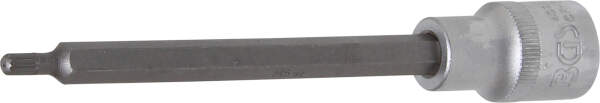 Bit-Einsatz | Länge 140 mm | Antrieb Innenvierkant 12,5 mm (1/2") | Innenvielzahn (für XZN) M5