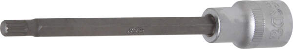 Bit-Einsatz | Länge 140 mm | Antrieb Innenvierkant 12,5 mm (1/2") | Innenvielzahn (für XZN) M8