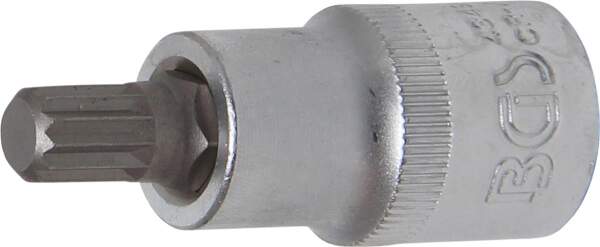 Bit-Einsatz | Antrieb Innenvierkant 12,5 mm (1/2") | Innenvielzahn (für XZN) M9